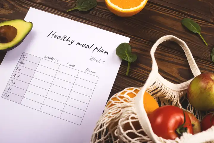 7-day healthy meal plan for women 40+
